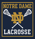 Notre Dame Men's / Women's Lacrosse Broad Stripe