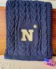 USNA CABLES Embroidered "N*"