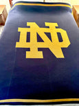 Notre Dame Interlocking ND Blanket