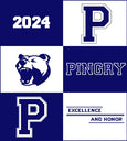 NEW for 2024 Multi Logo Dorm, Office, Alumni, Tailgate Blanket