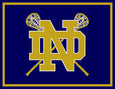 Notre Dame Women's Lacrosse Sticks 60 x 50