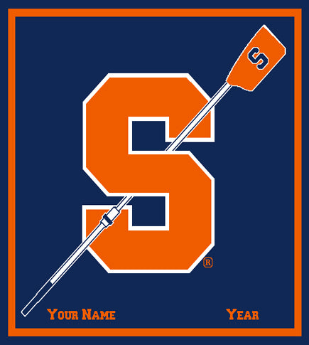 Syracuse Women's Rowing Customized with your Name and Year50 x 60
