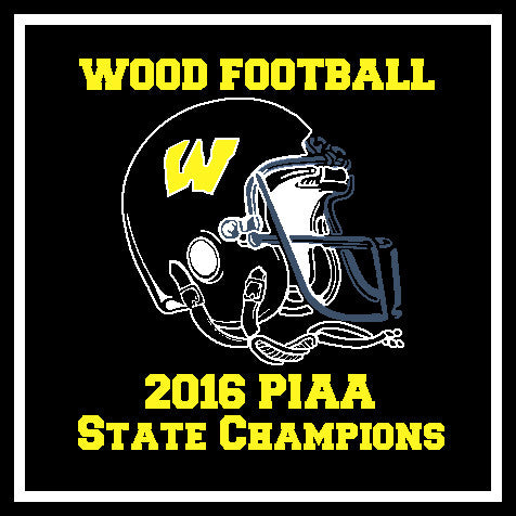 AB Wood 2016 PIAA Champions BLACK Football
