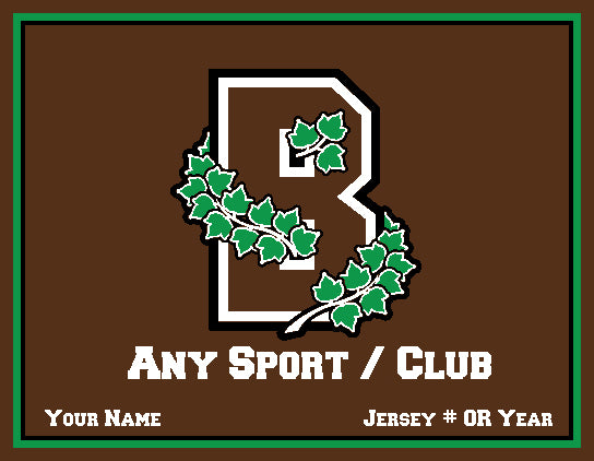 Custom Brown Sport / Club 60 x 50