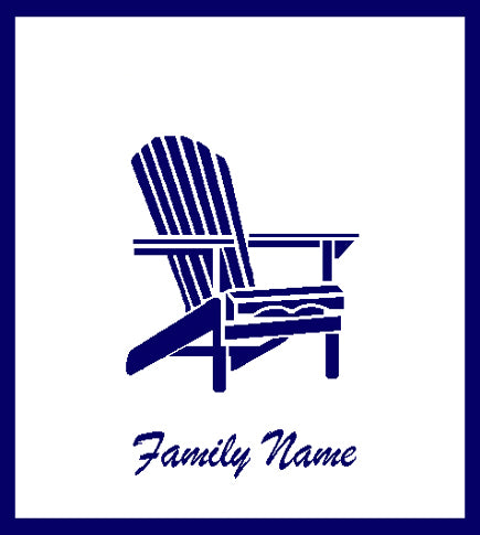 Custom Family Adirondack 50 x 60