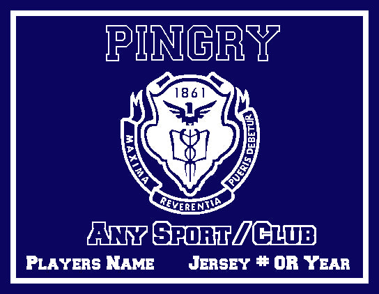 Pingry Athletic Any Sport   60 x 50