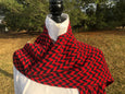 Denison Colors Chevron Scarf 9 x 60