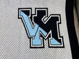 Villa Maria Academy Navy Bordered Herringbone