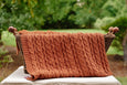Chunky Cable Blanket - Recycled Cotton