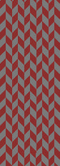 Bates Colors Chevron Scarf 9 x 60