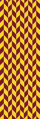 Ursinus Colors Chevron Scarf 9 x 60