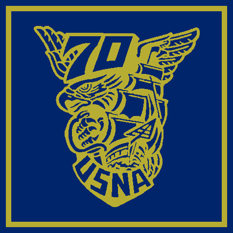US Naval Academy Class of 1970 Seal Blanket