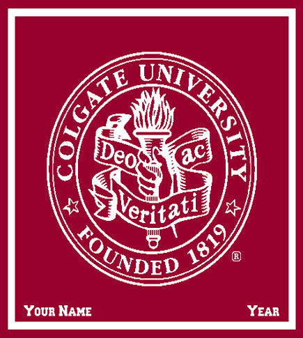 Custom Colgate Cardinal Seal 50 x 60