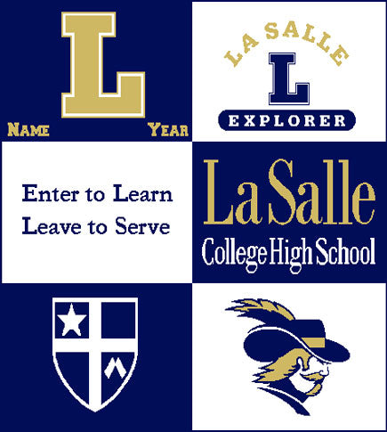 LCHS Custom Multi Logo Dorm, Office, Alumni, with Name and Year