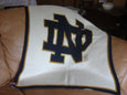 BABY Notre Dame Navy Base  Blanket 30 x 40