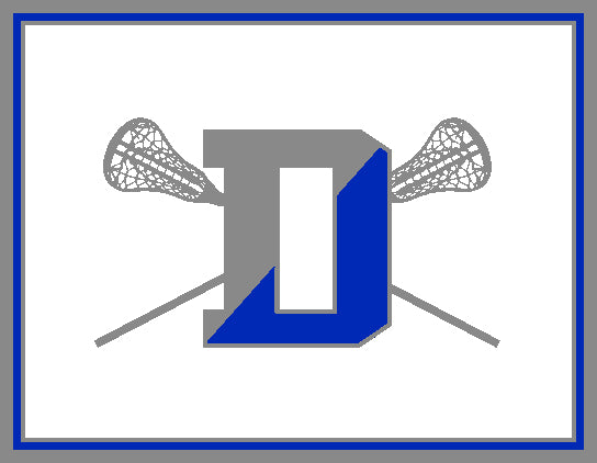 Darien HS Lacrosse Stix Natural Base 60 x 50