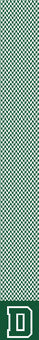 Dartmouth Women's Chevron D Scarf 9 x 60