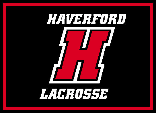 Haverford ANY Sport Blanket 60 x 50 (Showing Lacrosse)