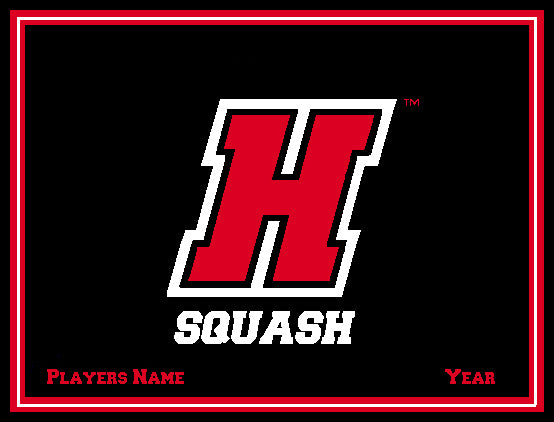 Haverford Squash Customized with Name & Year 60 x 50