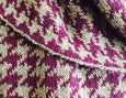 Scranton Colors Houndstooth Scarf 9 x 60