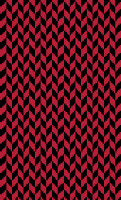 Harvard Colors Chevron Scarf