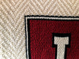 Flax & Natural Harvard Shield Herringbone 60 x 50