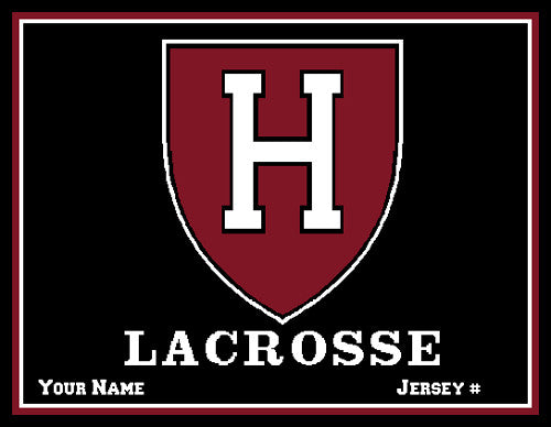 Harvard Women's Lacrosse Name & Number