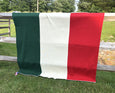 Italian Flag Blanket 60 x 50
