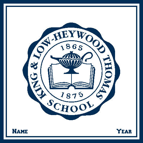 King & Low-Heywood Thomas Seal Customized with Name and Year 50 x 60