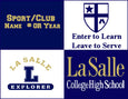 LCHS  Multi logo Single Sport /Club Blanket Customized Name & Number 60 x 50
