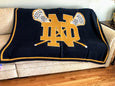 Notre Dame Men's Lacrosse Sticks 60 x 50