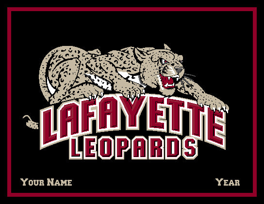 Custom Lafayette Leopard Black 60 x 50