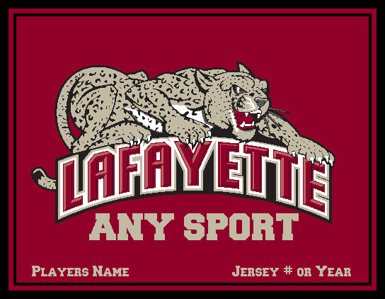 Custom Lafayette Any SPORT Blanket Base 60 x 50