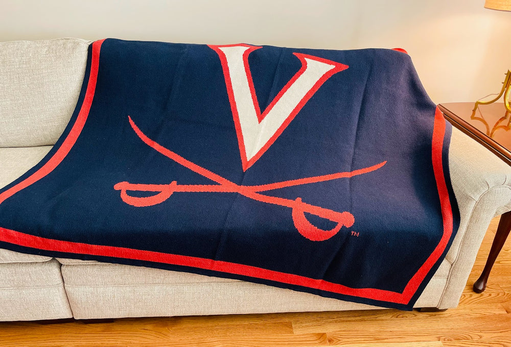 UVA Navy Saber 60 x 50
