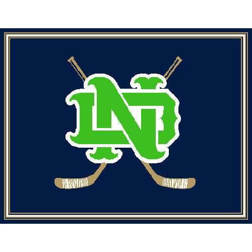 Notre Dame Hockey Kelly 60 x 50