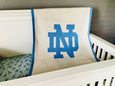 Notre Dame BABY Navy Base Blanket 30 x 40