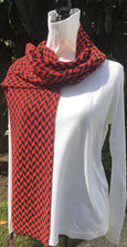 Syracuse Colors Chevron Scarf