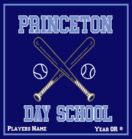 PDS BASEBALL Name & Year OR #  50 x 60