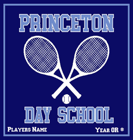 PDS TENNIS Name & Year 50 x 60