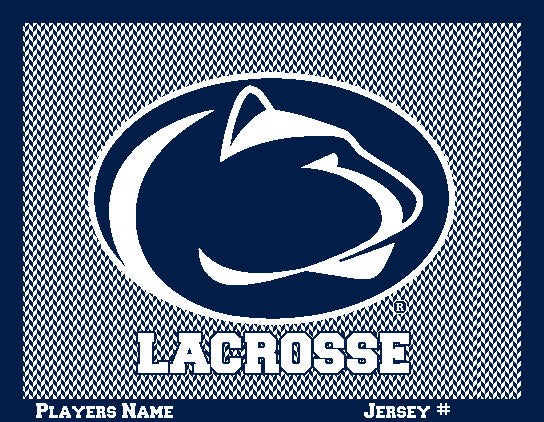 Penn State Women's Chevron Lacrosse Herringbone Customized with your Name & Number