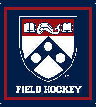 PENN Field Hockey Academic Shield Pillow