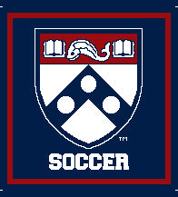 PENN SOCCER Academic Shield Pillow