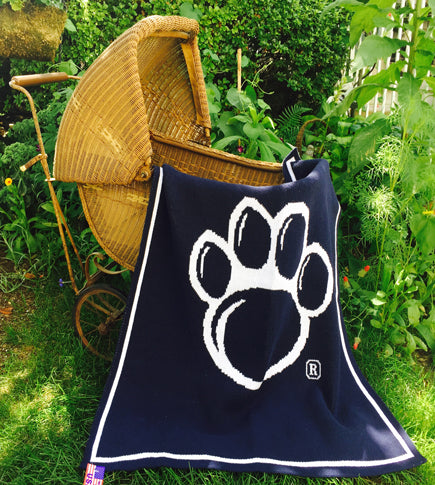 BABY Penn State PAW Navy 30 x 40