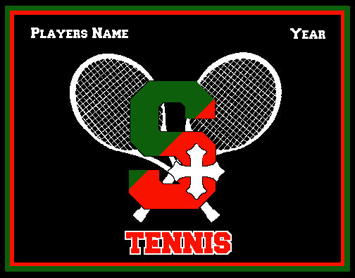 SSSA Tennis Blanket Customized Name & Year 60 x 50