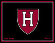 Custom Harvard Shield 60 x 50