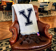YALE Y Block on a Grey & Natural Herringbone Base 60 x 50