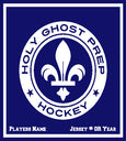 Holy Ghost Any SPORT / CLUB 50 x 60 Customized with Sport, Name and year