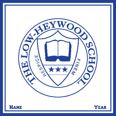 Low-Heywood Seal  Customized with Name and Year 50 x 60
