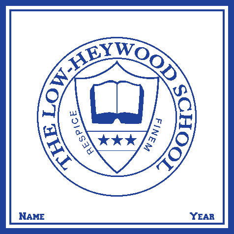 Low-Heywood Seal Customized with Name and Year 50 x 60