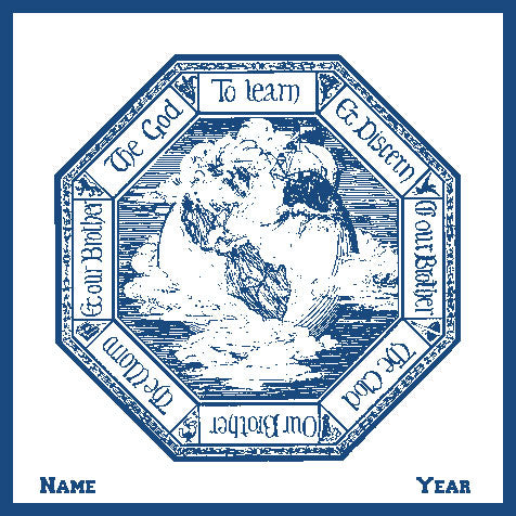 Thomas Seal Customized with Name and Year 50 x 60